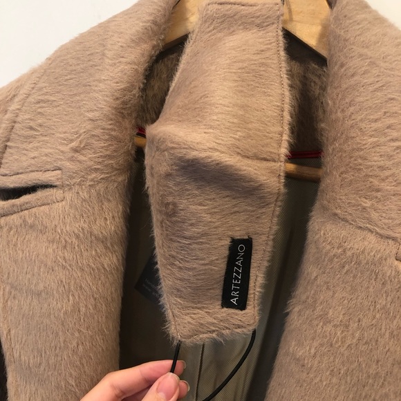 NEW baby alpaca oversized coat - Picture 7 of 9